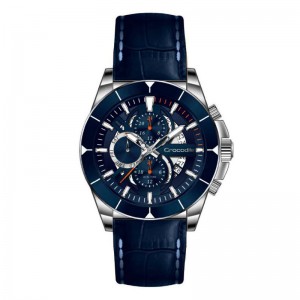 Crocodile CM-020A24C Silver Blue